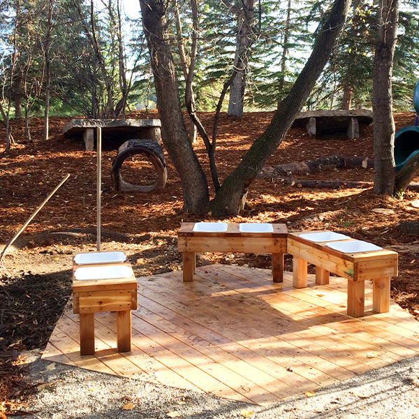 Two Bin Sensory Table