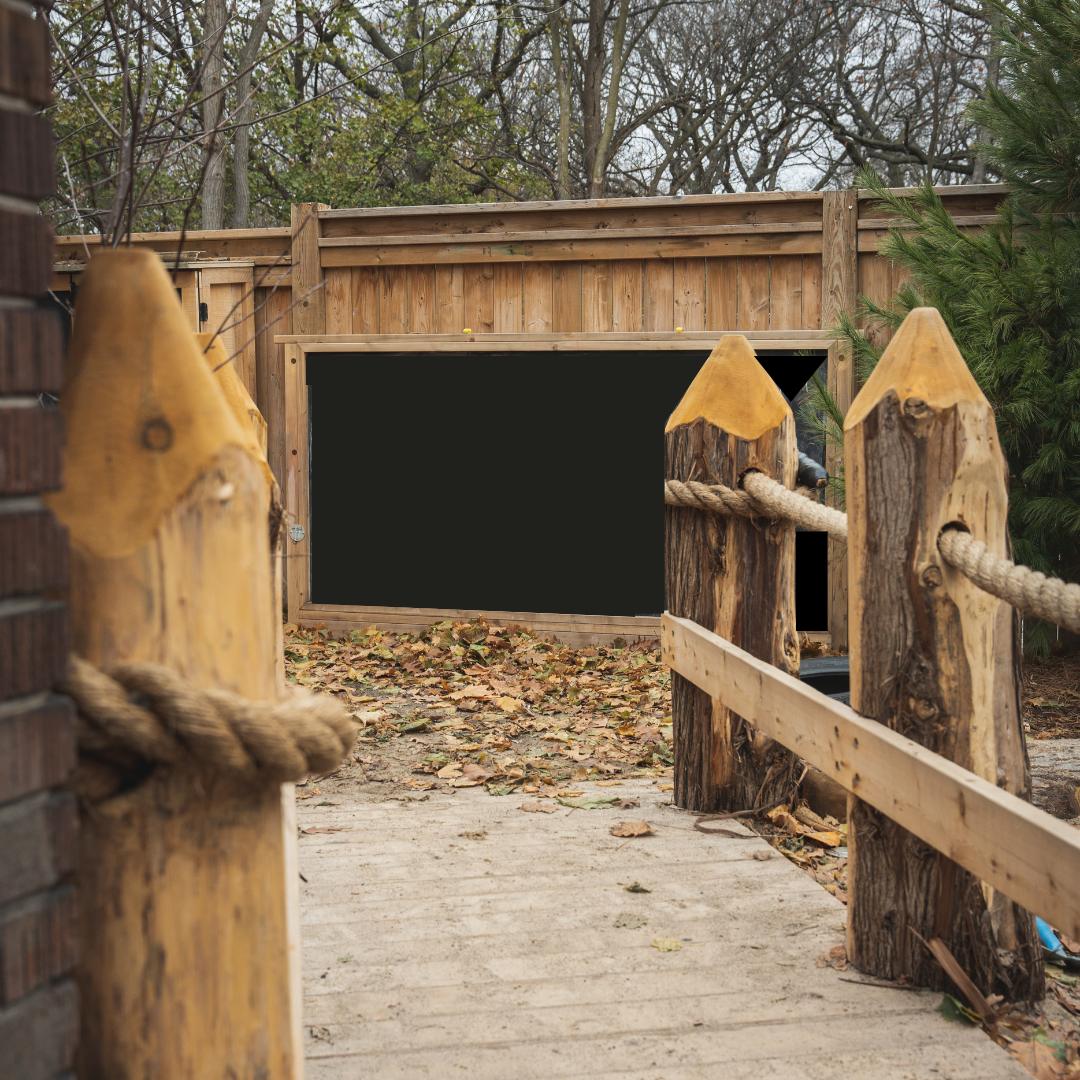 outdoor blackboard